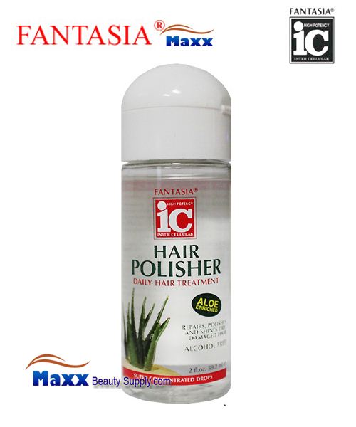 Fantasia IC Hair Polisher Aloe enriched Daily Hair Treatment 2oz - Bottle